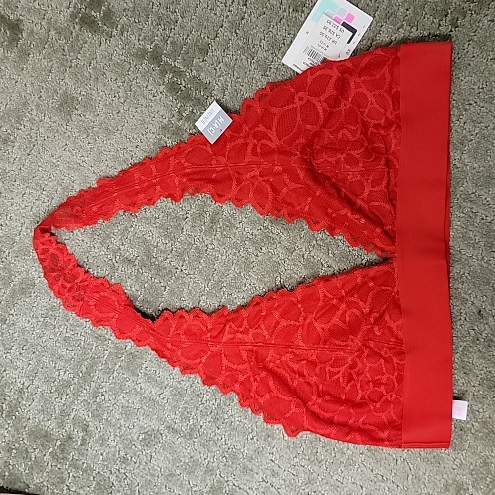 Pink Bralette M(A-C) Red